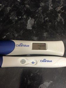 positive pregnancy test