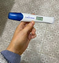 laura positive pregnancy test