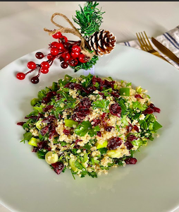 cranberry quinoa salad
